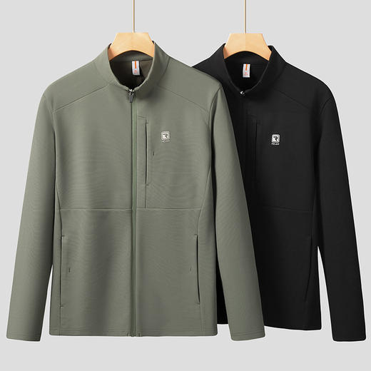 【DK】大依优型大码立领外套夹克男士加肥大码上衣服胖子休闲工装茄克衫胖子 商品图3