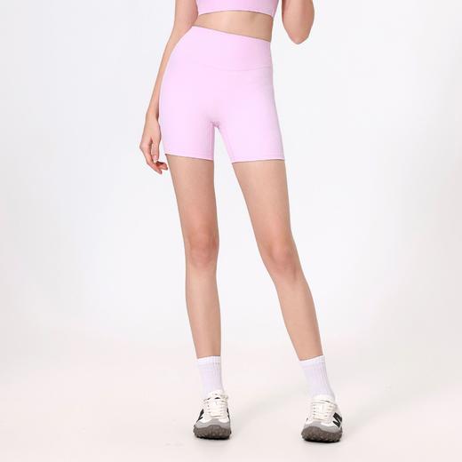 跃牌【禅语梵心】塑形高腰蜜桃提臀短裤运动速干罗纹裸感瑜伽裤健身骑行训练裤YDK5193 商品图3
