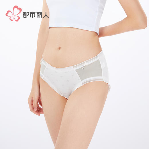 都市丽人舒肤棉纯棉系列RC提花三角裤LKH3B5 商品图2