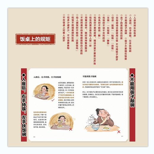 **应该知道的中国规矩（插图版）社交礼仪规矩教养人情世故书籍为人处世 商品图3