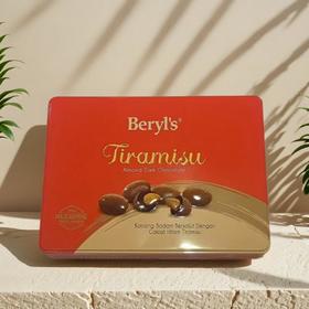 倍乐思提拉米苏扁桃仁夹心黒巧克力 200g/盒