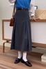 Stay2Weeks 韩系ins风灰色长款高腰半裙 17643 商品缩略图1