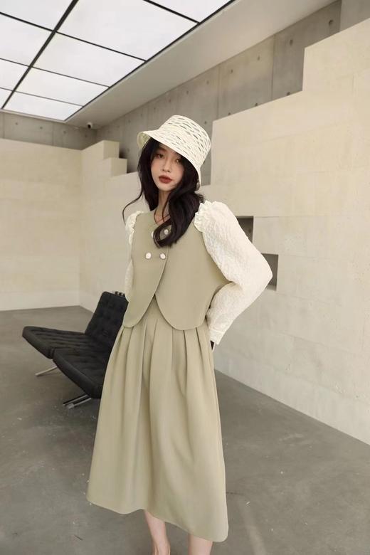 amadella 个性复古小衫半裙两件套 15871 商品图0