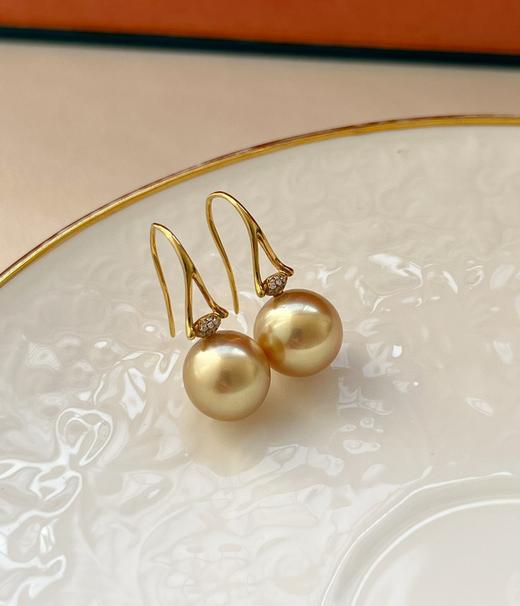 10mm-11mm金珠耳坠 商品图2