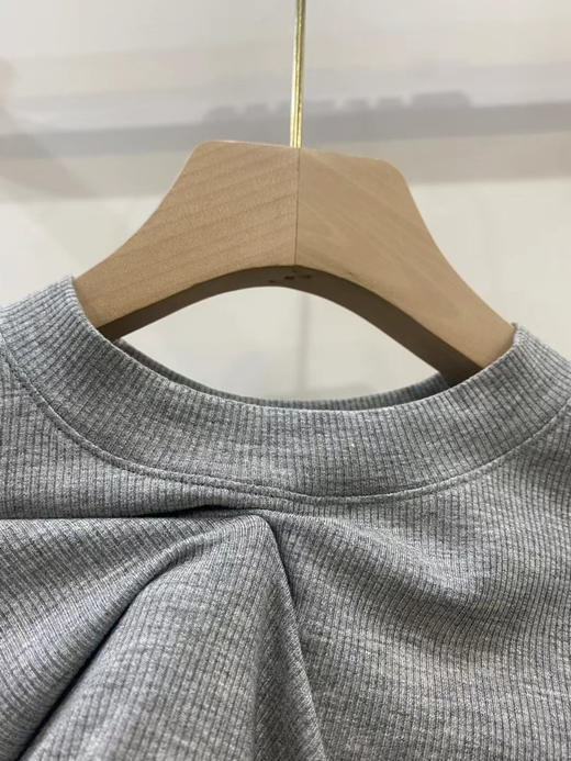 The*🔥春夏新品原单圆领纯棉短袖T恤 带微弹 商品图7