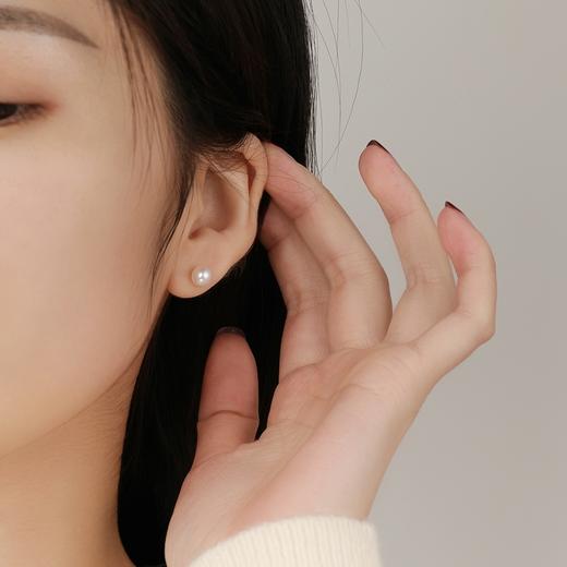 IIPO宜珠宜宝akoya18K耳钉7-7.5mm(礼盒装) 商品图2