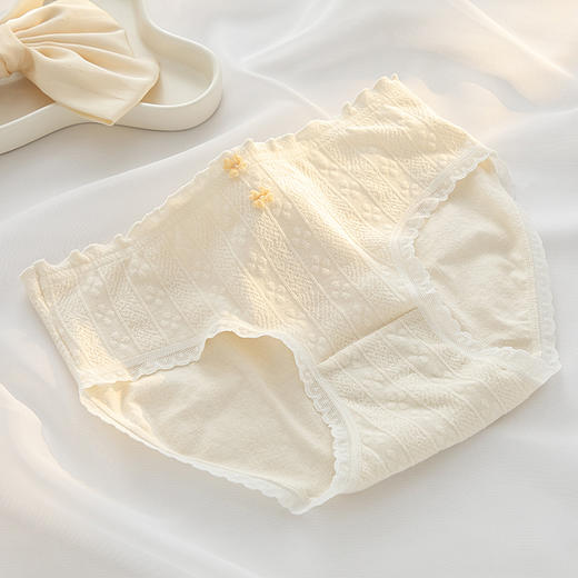 【YW】无忧购5条装A类婴儿棉提花内裤5A抗菌内裆中腰三角裤H01（截单后7天发货) 商品图5