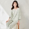 3部顶瓜瓜棉繁花剪影套头圆领女七分袖套装ARW21982 商品缩略图1