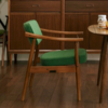 Karimoku60 Dchair简约现代实木靠背餐椅家用餐厅咖啡厅扶手椅 商品缩略图1