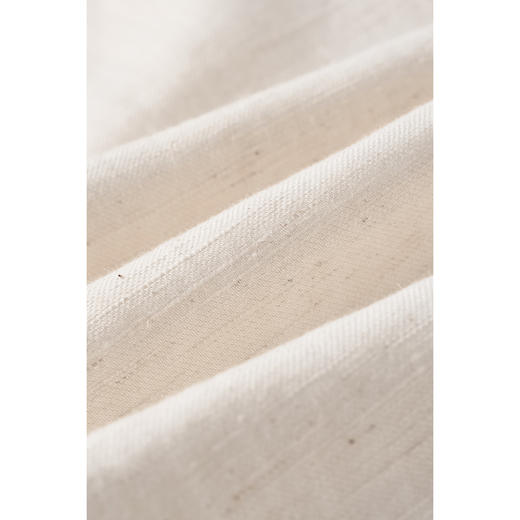 米思阳2026春季新款时尚苎麻原色长款休闲裤百搭宽松直筒裤女4922 商品图3