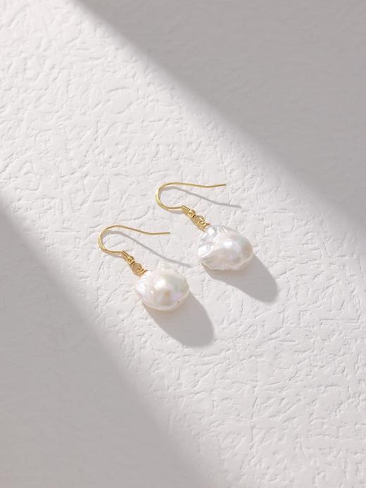 IIPO宜珠宜宝极简巴洛克耳环925银13-15mm(礼盒装) 商品图1