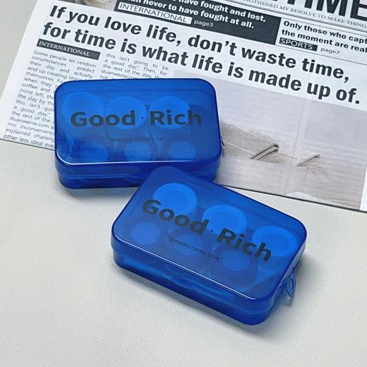 三幅装蓝白隐形眼镜盒美瞳盒T92 商品图2