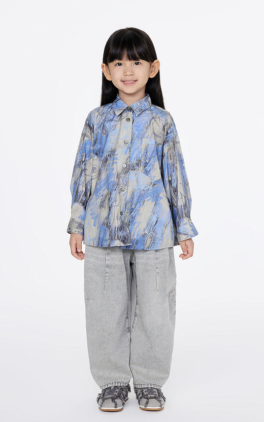 jnby  25年春款  长袖衬衣  1P3212340 商品图0