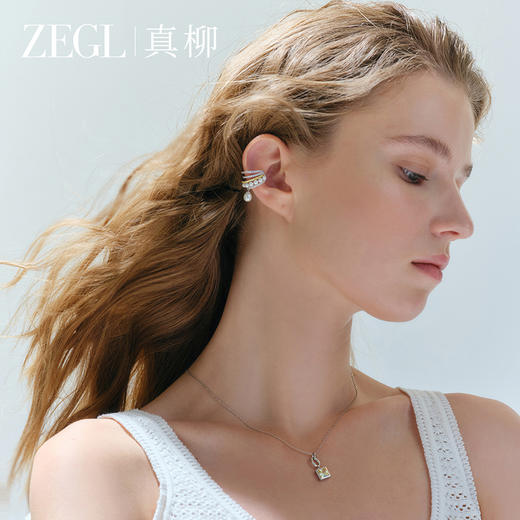 ZEGL真柳设计师点彩系列淡水珍珠叠戴项链女款2025新款春夏配饰品 商品图4