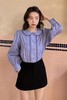 amadella 早春复古娃娃领格纹衬衫 15819 商品缩略图4