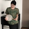 顺丰包邮洛诗琳35312夏季新款新中式小圆领重工刺绣真丝上衣53010 商品缩略图1