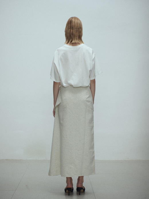 VC｜SS25031 Tully flap skirt  [半身裙 燕麦 ] 商品图2