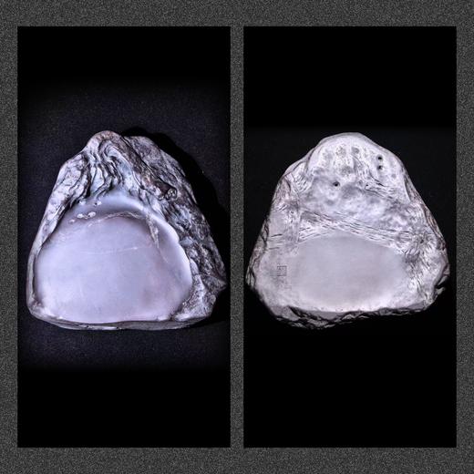 伦少国「蜿蜒」端砚·坑仔岩 纯手工原石雕刻砚台 商品图0