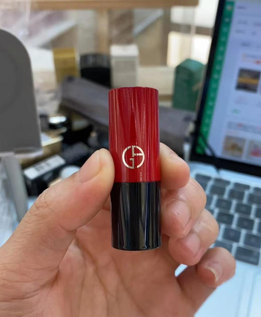 只有100支，阿玛尼权利唇膏202稀有小样1.4g‼️会成膜的绸光质地！非常经典的控场棕红好显白！浓郁氛围感，富贵千金色！ 商品图1