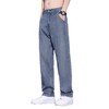 红览 天丝直筒牛仔裤男春秋新款宽松裤子 商品缩略图4