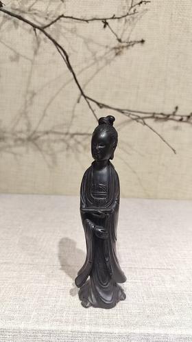 观音/小叶紫檀15*4cm