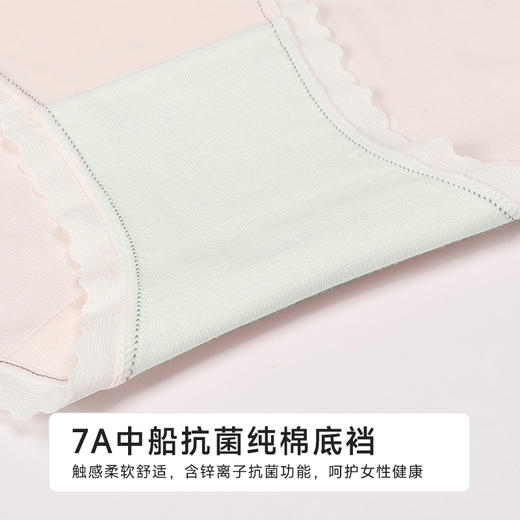 都市丽人纤柔绵木代尔系列人棉平角裤LKH5A4 商品图7