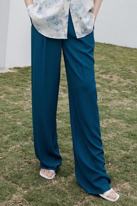 LNNNS 靛蓝色休闲西装长裤 15862 商品图0