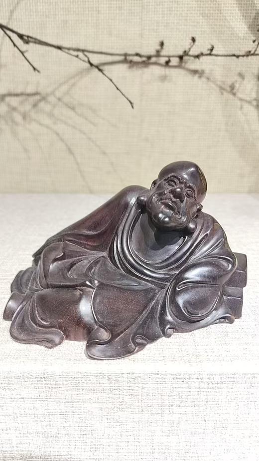 达摩摆件/小叶紫檀14*8 商品图0