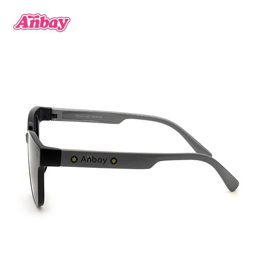 【2025年新品】ANBAY/安比儿童太阳镜防紫外线男孩墨镜高清遮阳镜2-10岁男童护目镜21257 商品图4