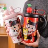 网红国潮哪吒保温杯316不锈钢冰霸杯大容量保温水杯茶水分离杯子 商品缩略图1