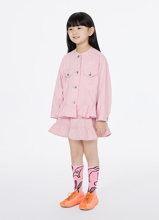 jnby  25年春款   短款腰裙  1P2D11370 商品图0