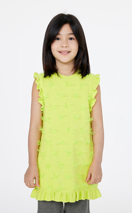 jnby  25年春款  无袖毛衫连衣裙  1P2G10820 商品图6