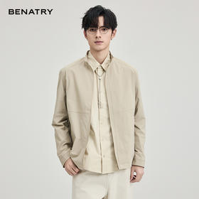 贝纳川春季立领茄克ECF100208