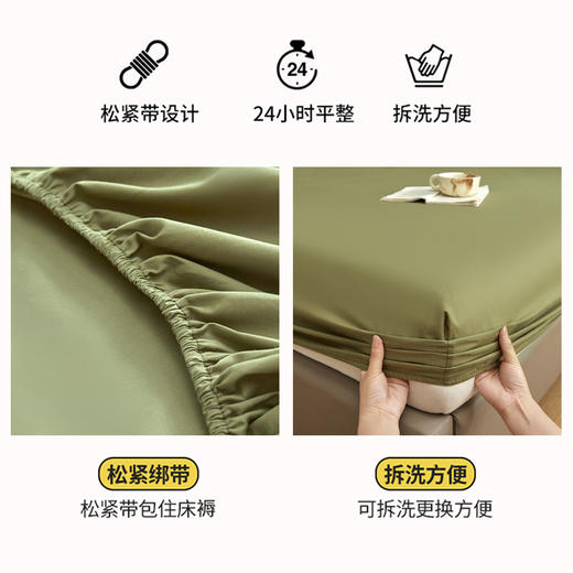 热卖中！！【防水、防油、防污】無印良品暖柔微纤维三防床笠（床垫保护罩） 商品图4