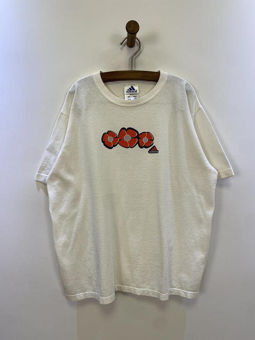 90年代 Vintage adidas 阿迪达斯 美国制 短袖T恤 _SST(L) 商品图0