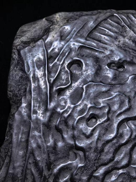 伦少国「纯净」端砚·坑仔岩 纯手工原石雕刻砚台 商品图4