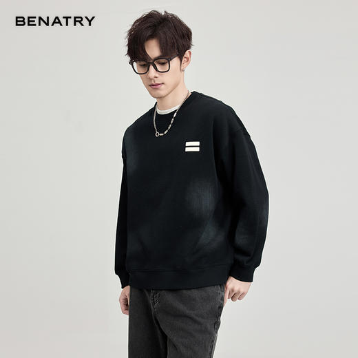 贝纳川春季圆领卫衣ECF124104 商品图1