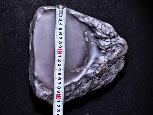 伦少国「蜿蜒」端砚·坑仔岩 纯手工原石雕刻砚台 商品图7