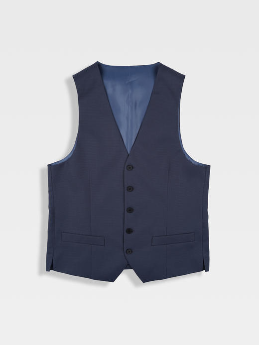 callisto熔岩灰精选丝羊毛马夹 商品图0