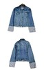 【外套】明星同款水晶宽袖口烫钻高级感牛仔外套-喜出 商品缩略图3