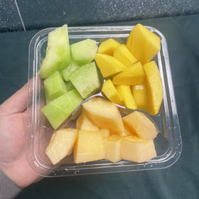 【三拼】玉菇甜瓜+哈密瓜+芒果 400g+
