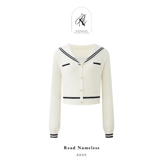 Read Nameless /海军风羊毛金扣上衣+藏青色韩版裙裤 2025/2/27 商品图1