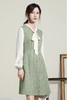熙然 早春穿搭淑女减龄假两件拼接连衣裙 15679 商品缩略图2
