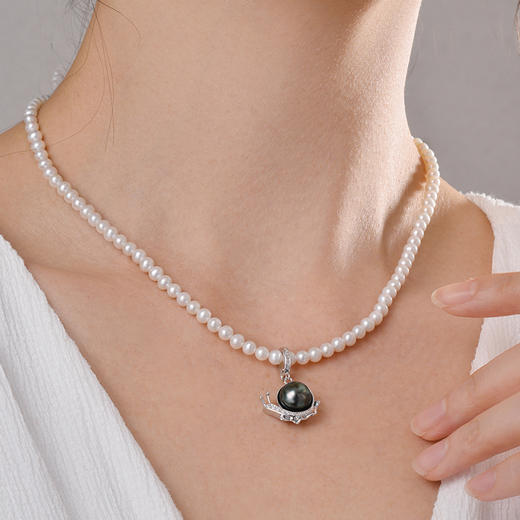 Manreya玛芮雅“时光漫旅”大溪地珍珠项链气质高雅项链 商品图1