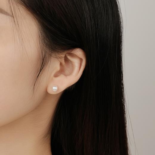 IIPO宜珠宜宝akoya18K耳钉7-7.5mm(礼盒装) 商品图1