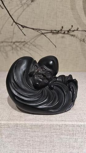 罗汉摆件/小叶紫檀10*15cm