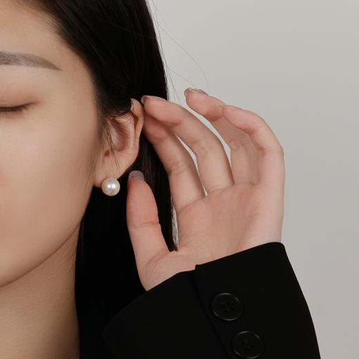 IIPO宜珠宜宝淡水珠18k耳钉6.5-7mm(礼盒装) 商品图1