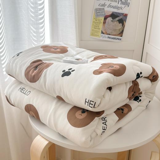 【新款a类卡通针织棉被】大豆被子被芯夏被 儿童空调被夏凉被 可机洗薄被 商品图2