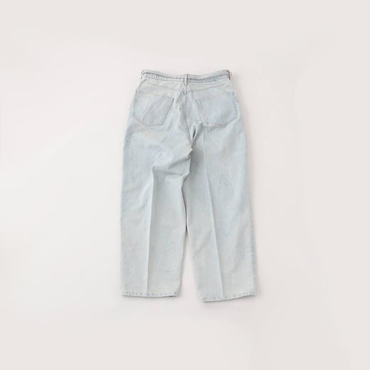 blurhms 12.9oz Denim Narrow Belted 女装成衣染色锥形牛仔裤 商品图4