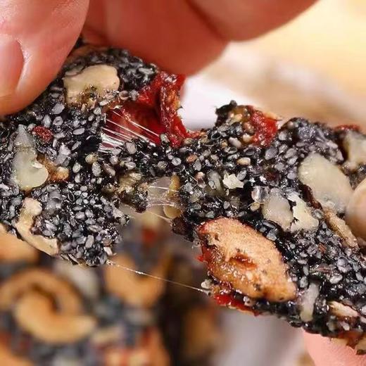 黑芝麻营养糕500g红枣枸杞核桃软糕独立包装代发糕点零食芝麻糕 商品图4